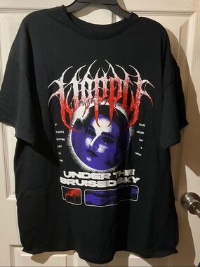 Poppy Under The Bruised Sky Graphic Short-Sleeve Band Tee